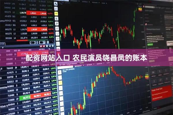 配资网站入口 农民演员饶昌凤的账本